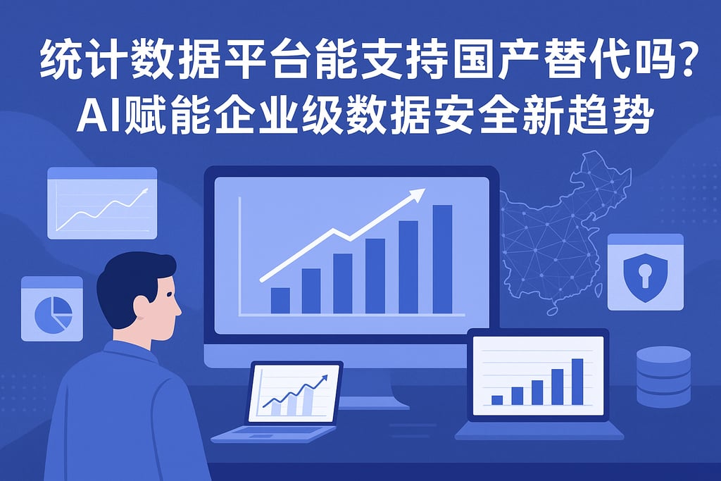 统计数据平台能支持国产替代吗？AI赋能企业级数据安全新趋势