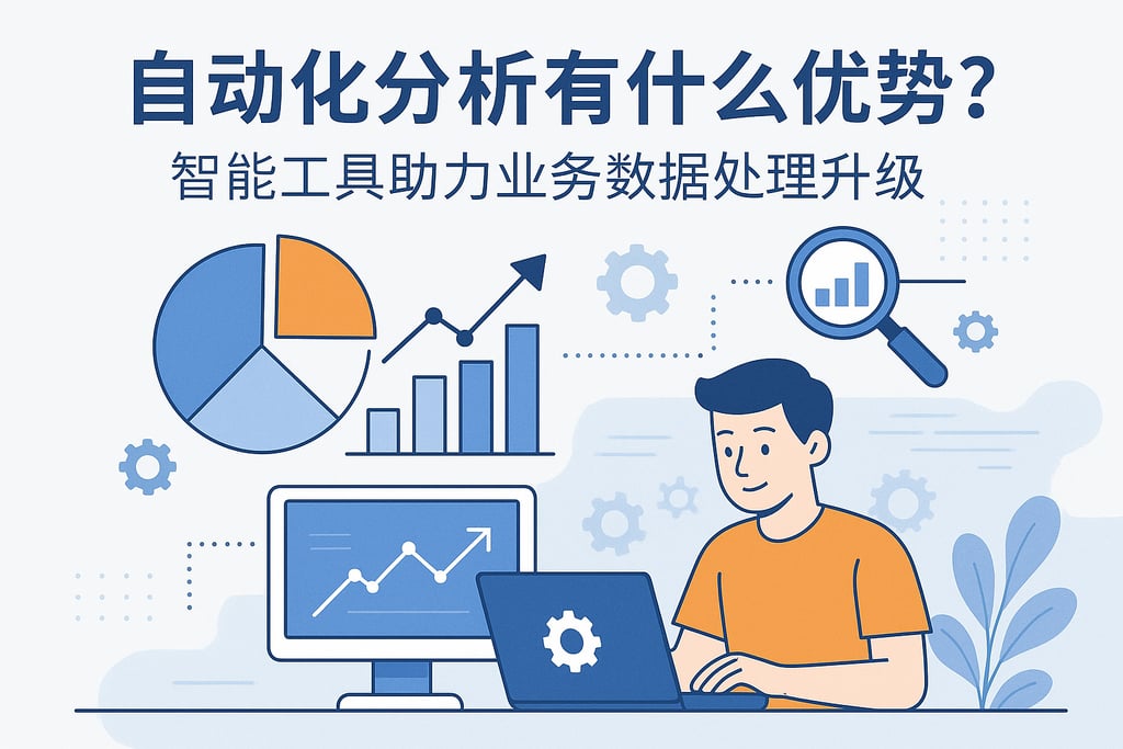 自动化分析有什么优势？智能工具助力业务数据处理升级