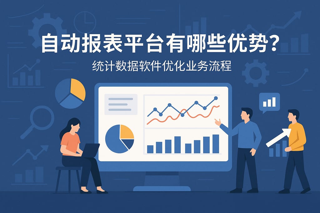 自动报表平台有哪些优势？统计数据软件优化业务流程