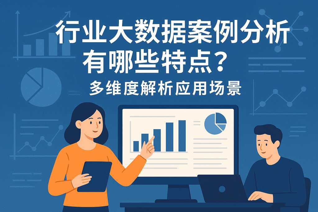 行业大数据案例分析有哪些特点？多维度解析应用场景