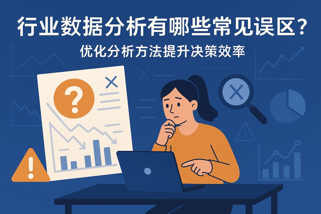 行业数据分析有哪些常见误区？优化分析方法提升决策效率