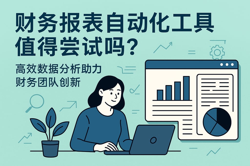 财务报表自动化工具值得尝试吗？高效数据分析助力财务团队创新