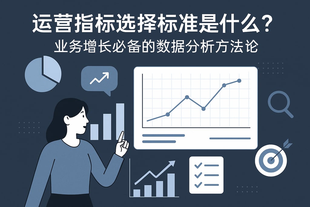 运营指标选择标准是什么？业务增长必备的数据分析方法论