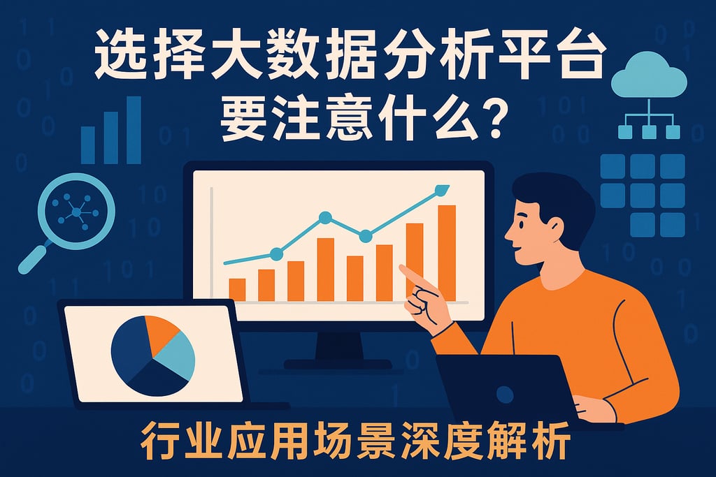 选择大数据分析平台要注意什么？行业应用场景深度解析