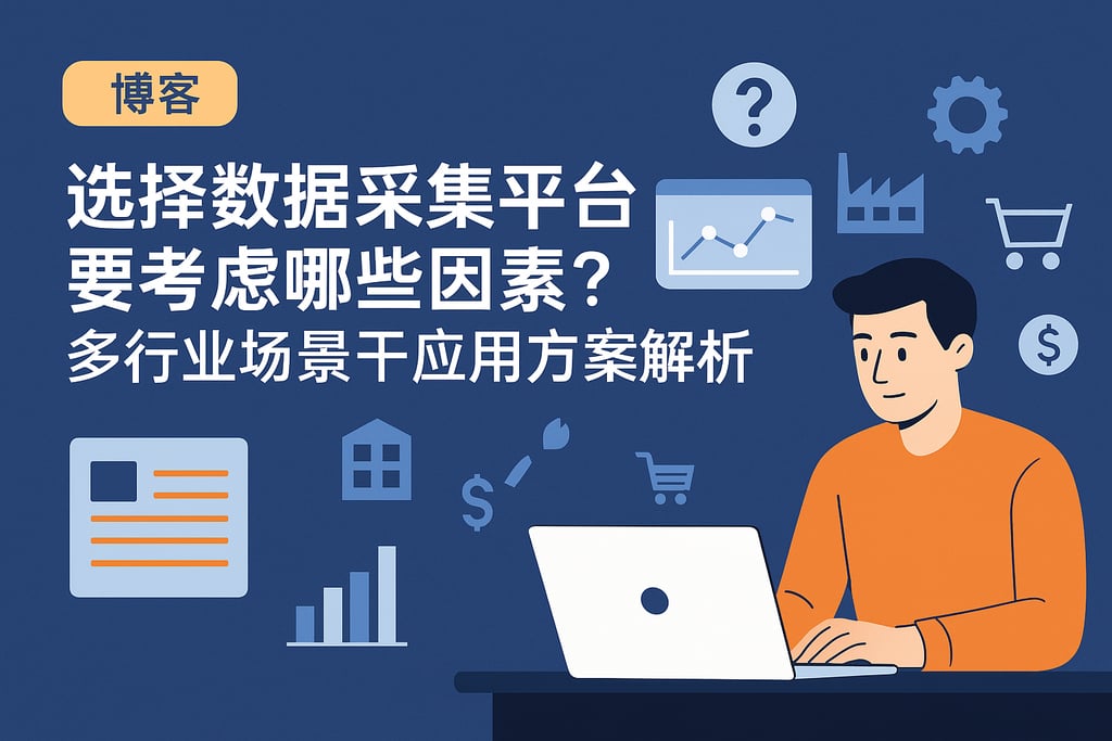 选择数据采集平台要考虑哪些因素？多行业场景下应用方案解析
