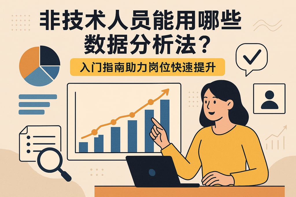 非技术人员能用哪些数据分析法？入门指南助力岗位快速提升