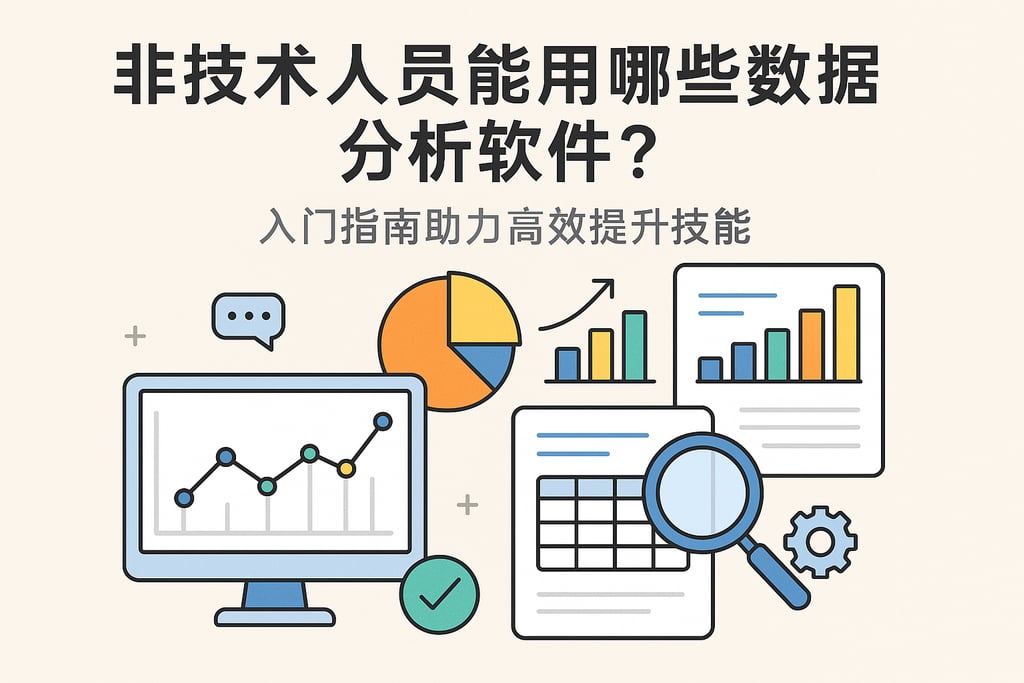 非技术人员能用哪些数据分析软件？入门指南助力高效提升技能