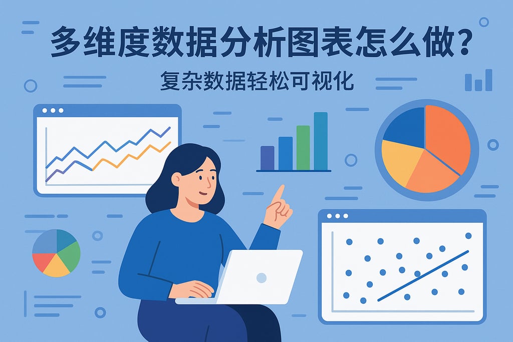 多维度数据分析图表怎么做?复杂数据轻松可视化 - FineBI数据分析知识库