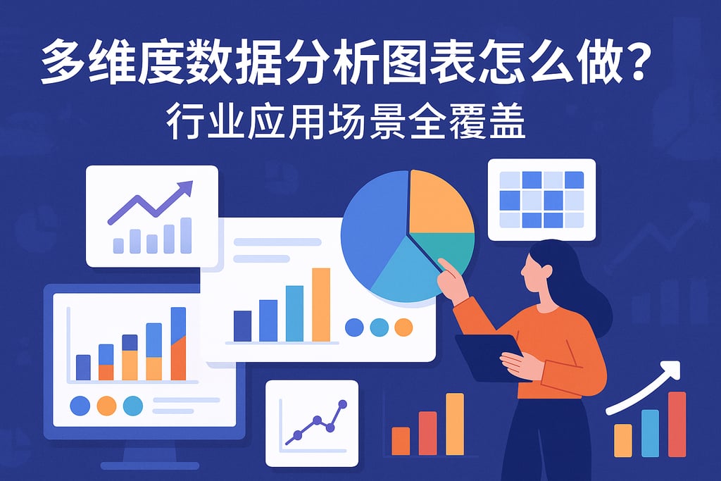 多维度数据分析图表怎么做?行业应用场景全覆盖 - FineBI数据分析知识库