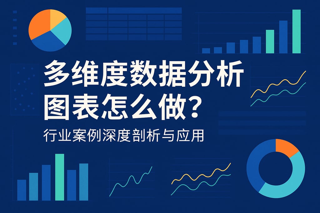 多维度数据分析图表怎么做?行业案例深度剖析与应用 - FineBI数据分析知识库