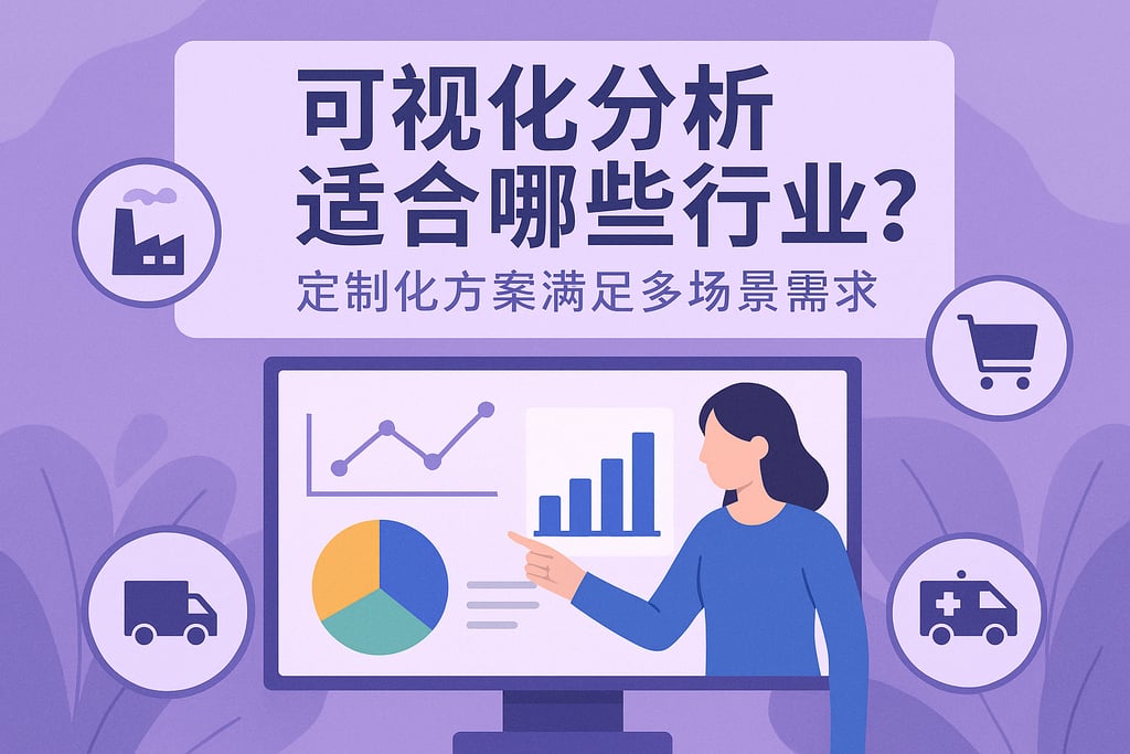 可视化分析适合哪些行业？定制化方案满足多场景需求