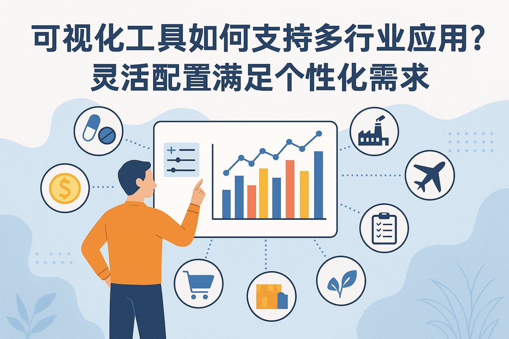可视化工具如何支持多行业应用？灵活配置满足个性化需求