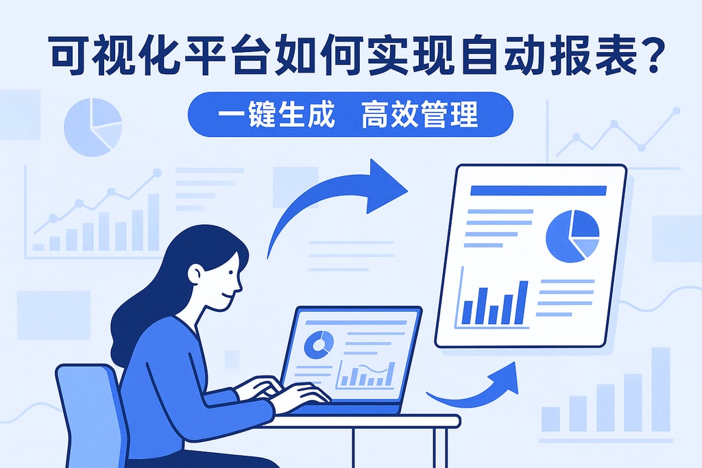 可视化平台如何实现自动报表？一键生成高效管理