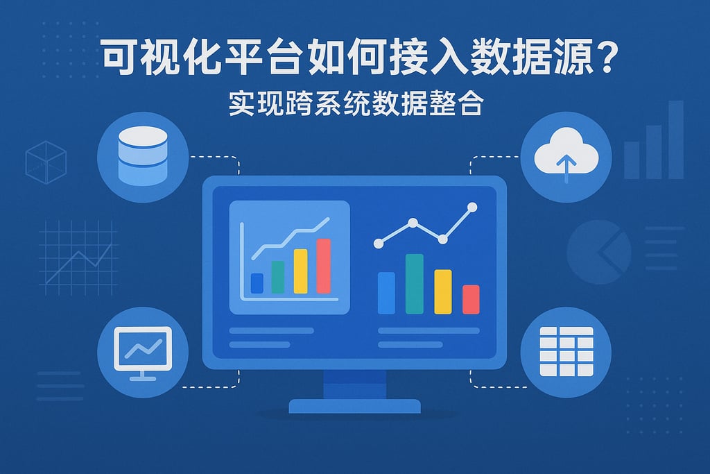 可视化平台如何接入数据源？实现跨系统数据整合