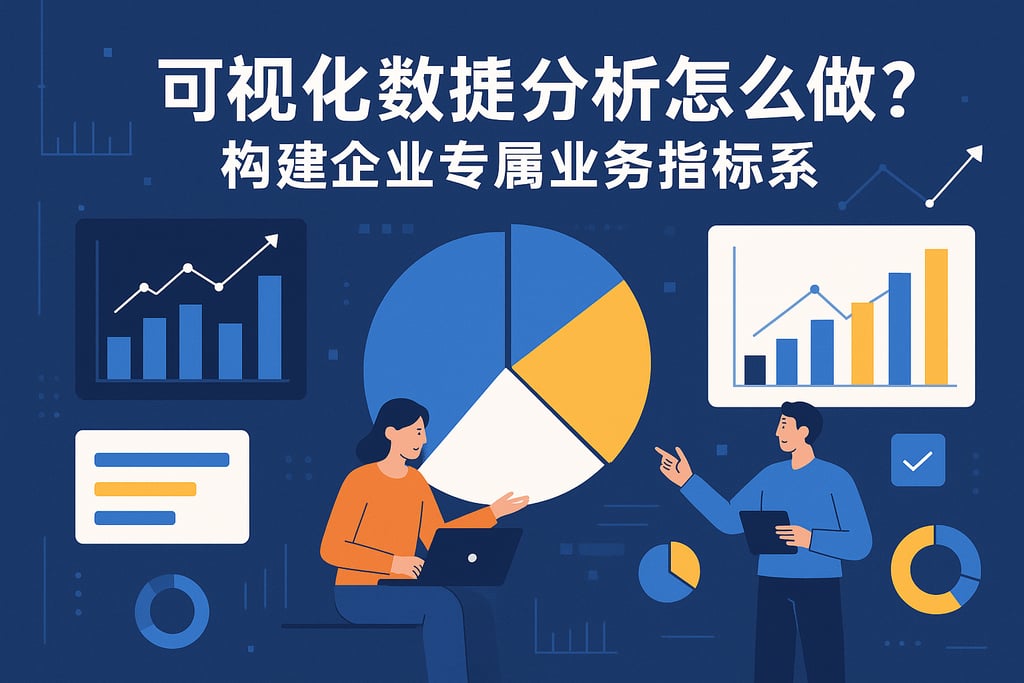 可视化数据分析怎么做？构建企业专属业务指标体系