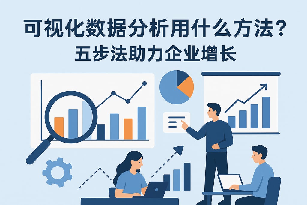 可视化数据分析用什么方法？五步法助力企业增长