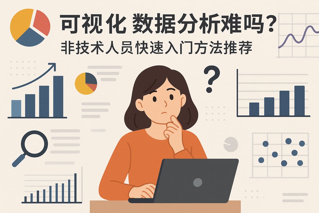 可视化数据分析难度高吗？非技术人员快速入门方法推荐