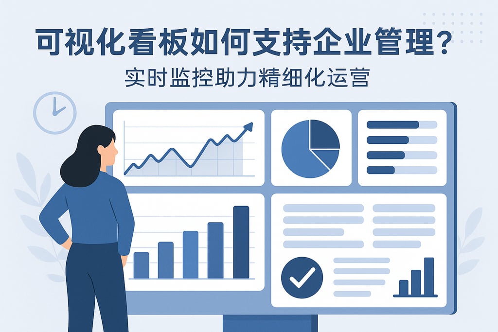 可视化看板如何支持企业管理？实时监控助力精细化运营