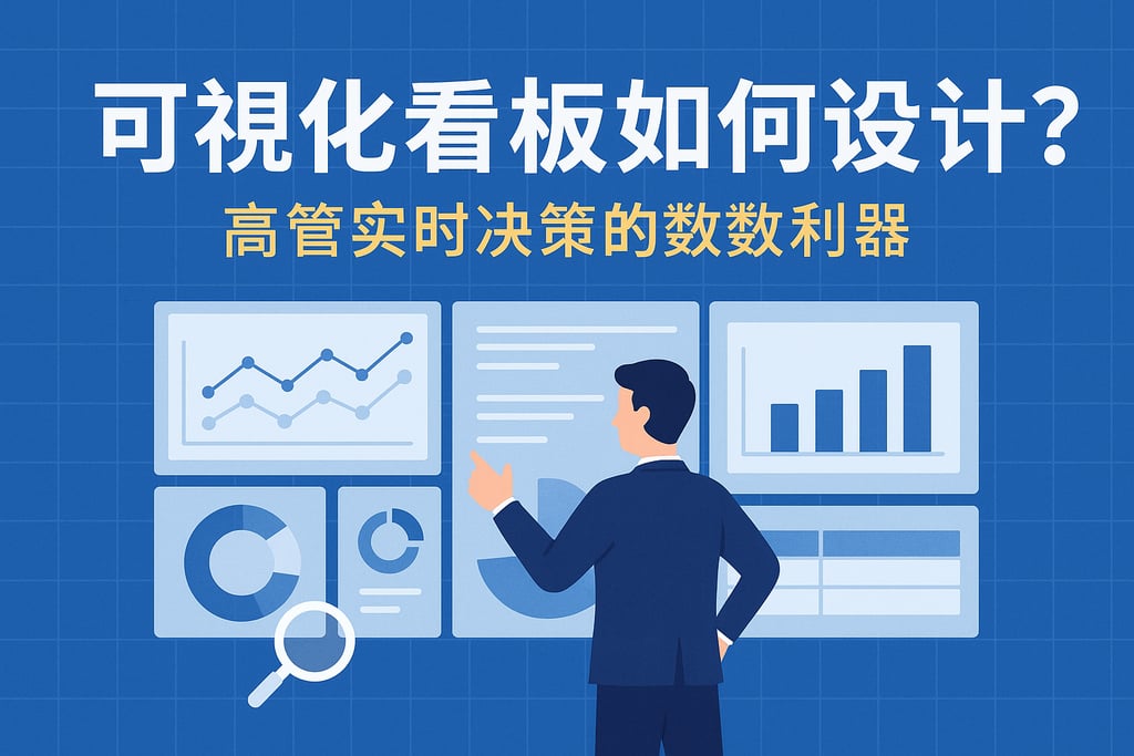 可视化看板如何设计？高管实时决策的数据利器