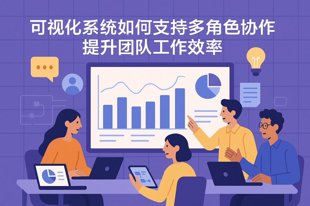可视化系统如何支持多角色协作？提升团队工作效率