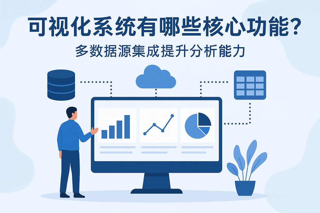 可视化系统有哪些核心功能？多数据源集成提升分析能力