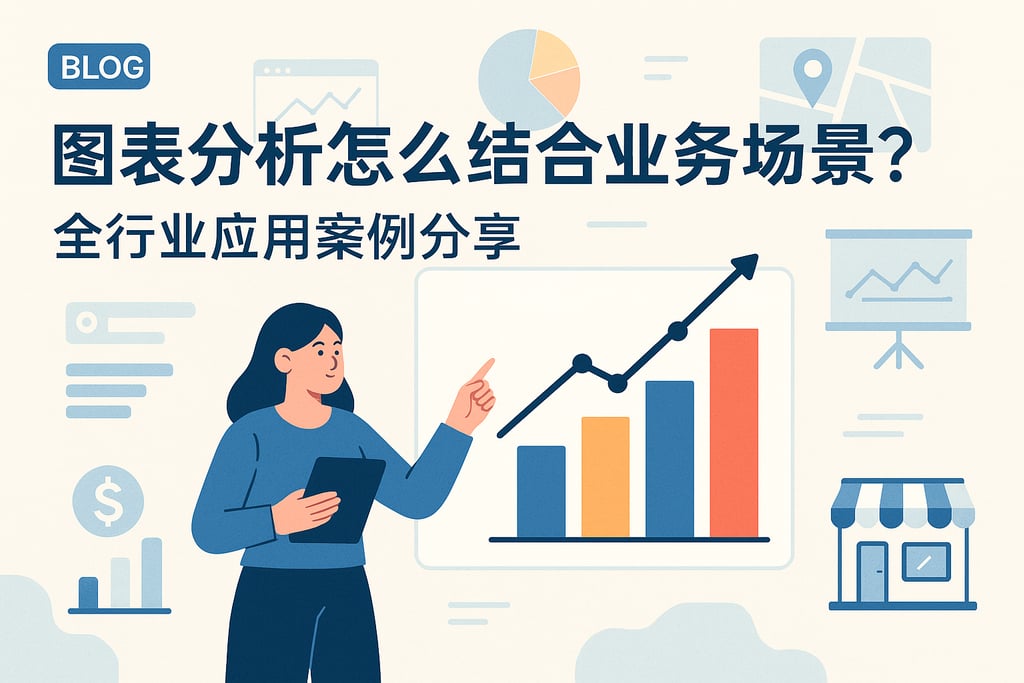 图表分析怎么结合业务场景？全行业应用案例分享