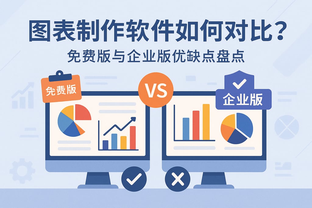 图表制作软件如何对比？免费版与企业版优缺点盘点