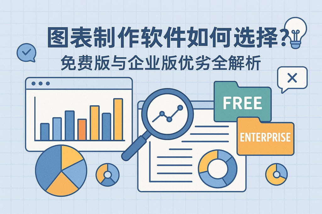 图表制作软件如何选择？免费版与企业版优劣全解析