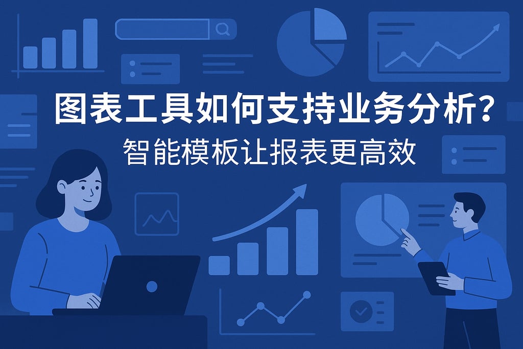 图表工具如何支持业务分析？智能模板让报表更高效