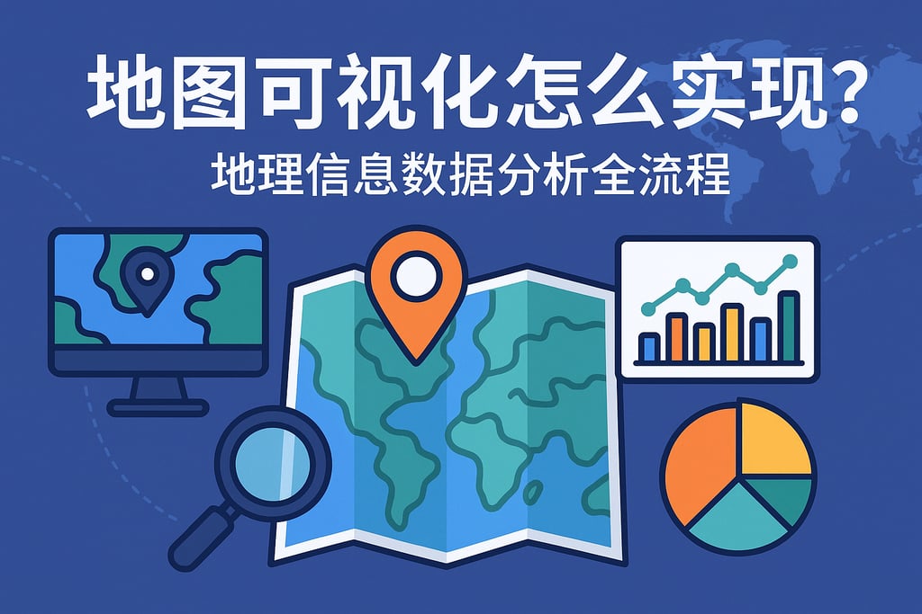 地图可视化怎么实现？地理信息数据分析全流程