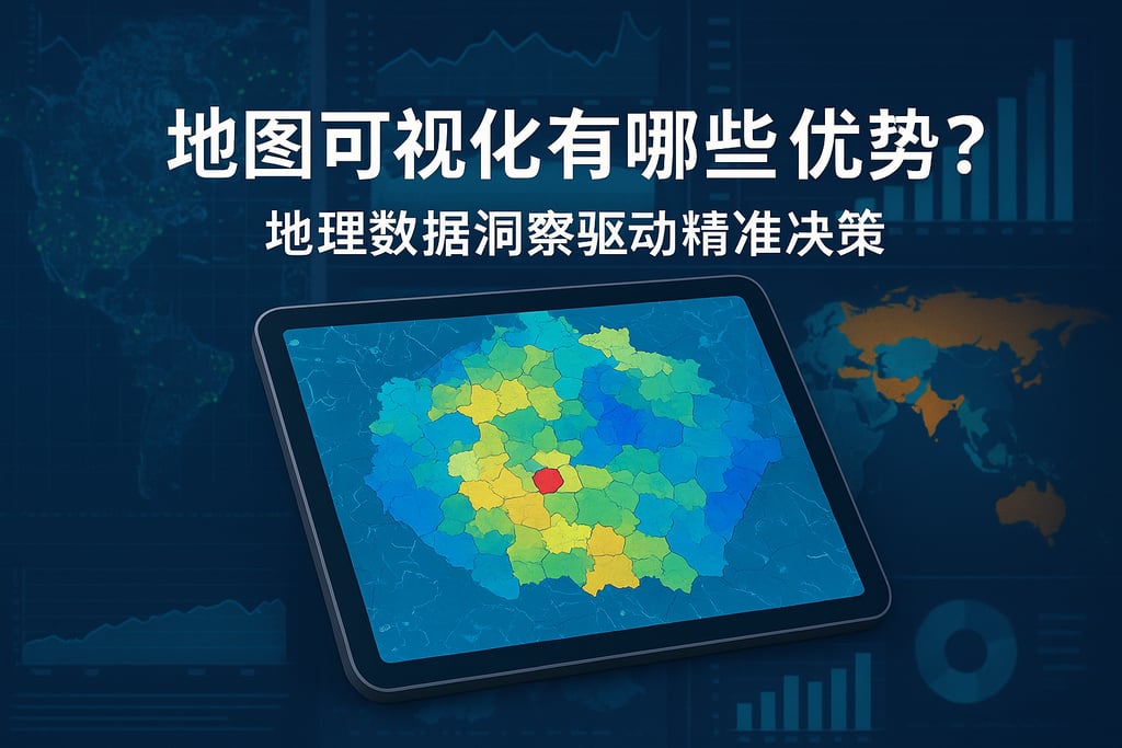 地图可视化有哪些优势？地理数据洞察驱动精准决策