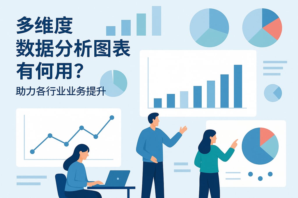 多维度数据分析图表有何用？助力各行业业务提升
