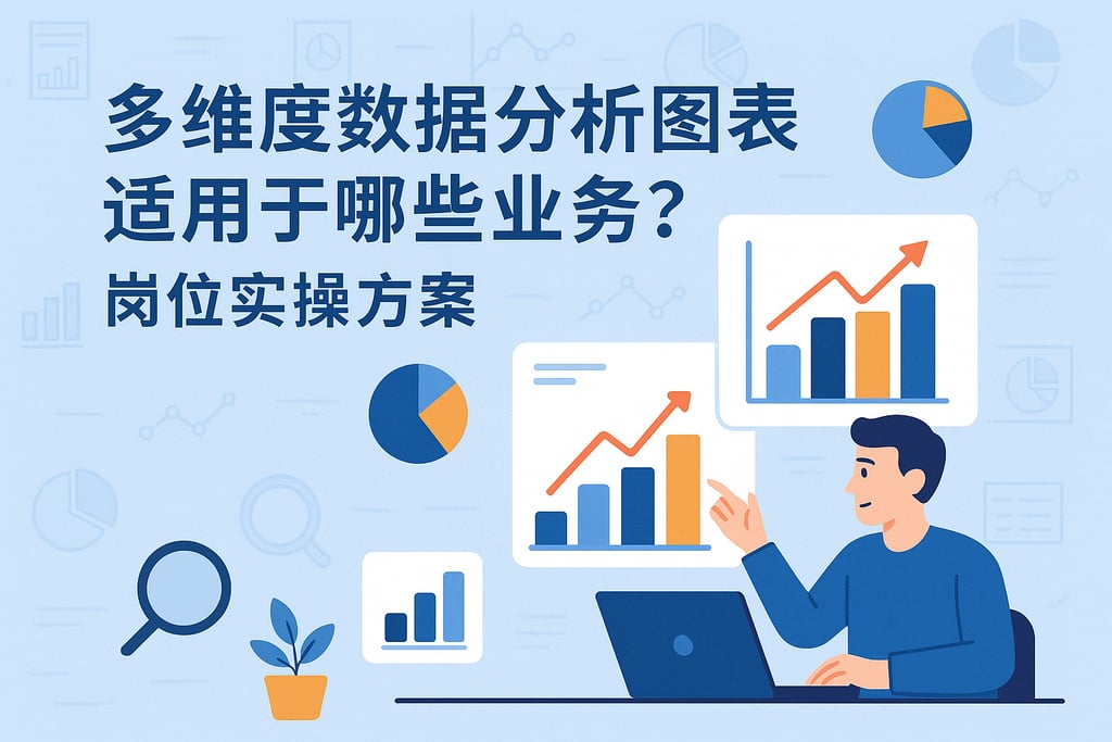 多维度数据分析图表适用于哪些业务？岗位实操方案