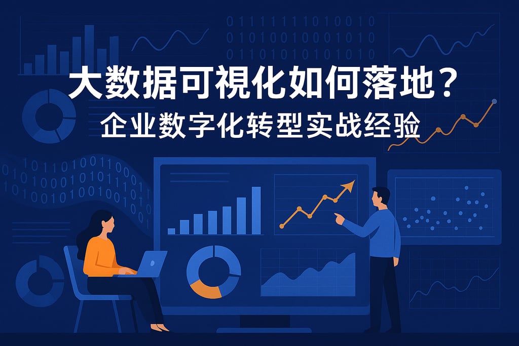 大数据可视化如何落地？企业数字化转型实战经验