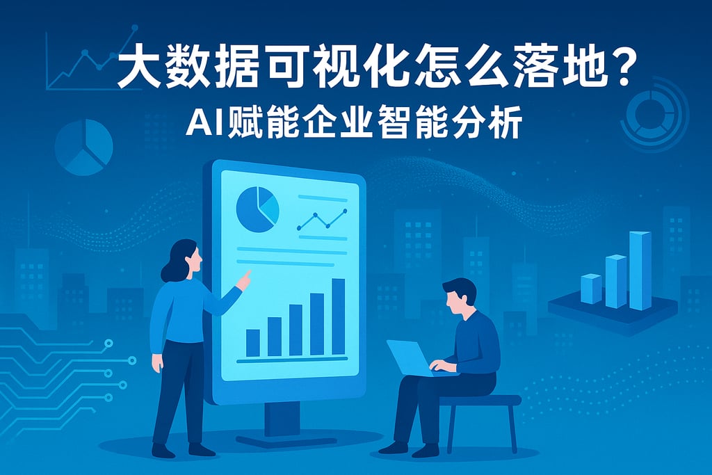 大数据可视化怎么落地？AI赋能企业智能分析