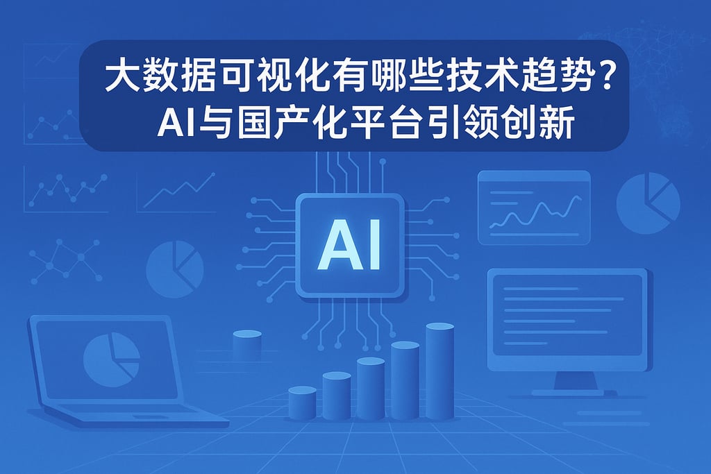 大数据可视化有哪些技术趋势？AI与国产化平台引领创新