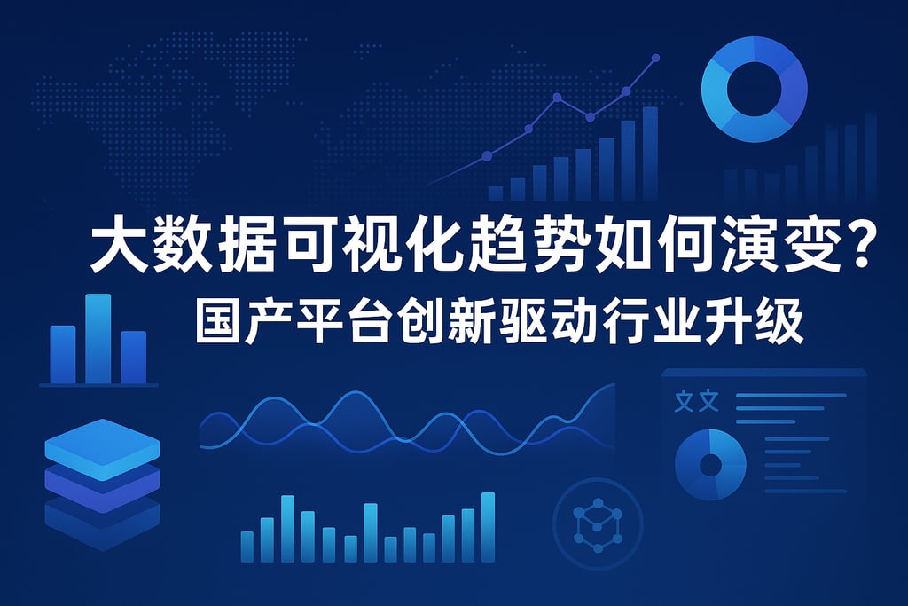 大数据可视化趋势如何演变？国产平台创新驱动行业升级