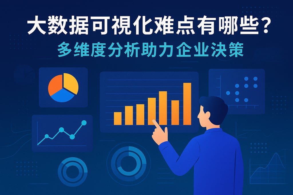 大数据可视化难点有哪些？多维度分析助力企业决策