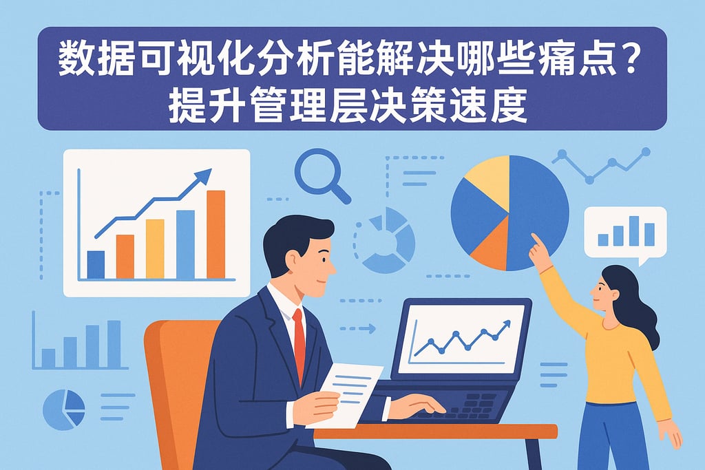 数据可视化分析能解决哪些痛点？提升管理层决策速度
