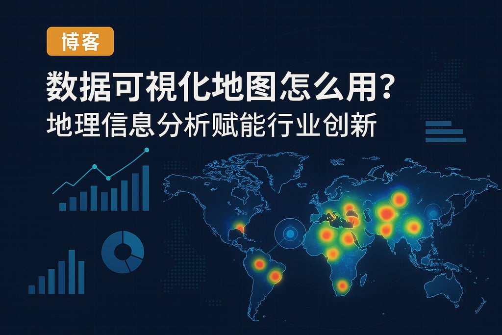 数据可视化地图怎么用？地理信息分析赋能行业创新