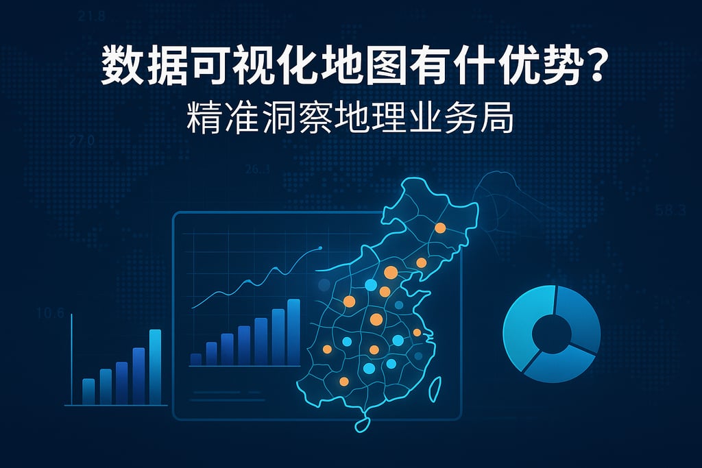 数据可视化地图有什么优势？精准洞察地理业务布局