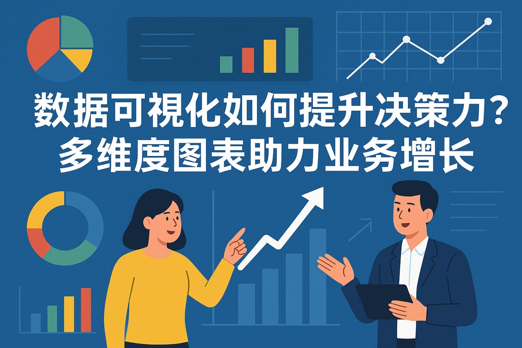 数据可视化如何提升决策力？多维度图表助力业务增长