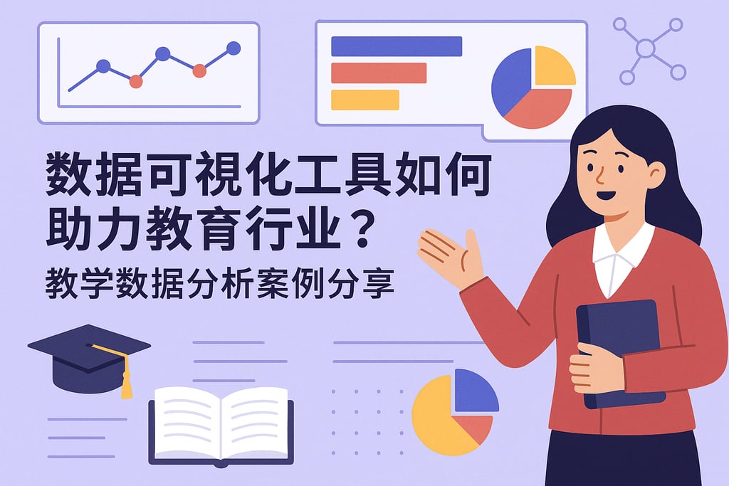 数据可视化工具如何助力教育行业？教学数据分析案例分享
