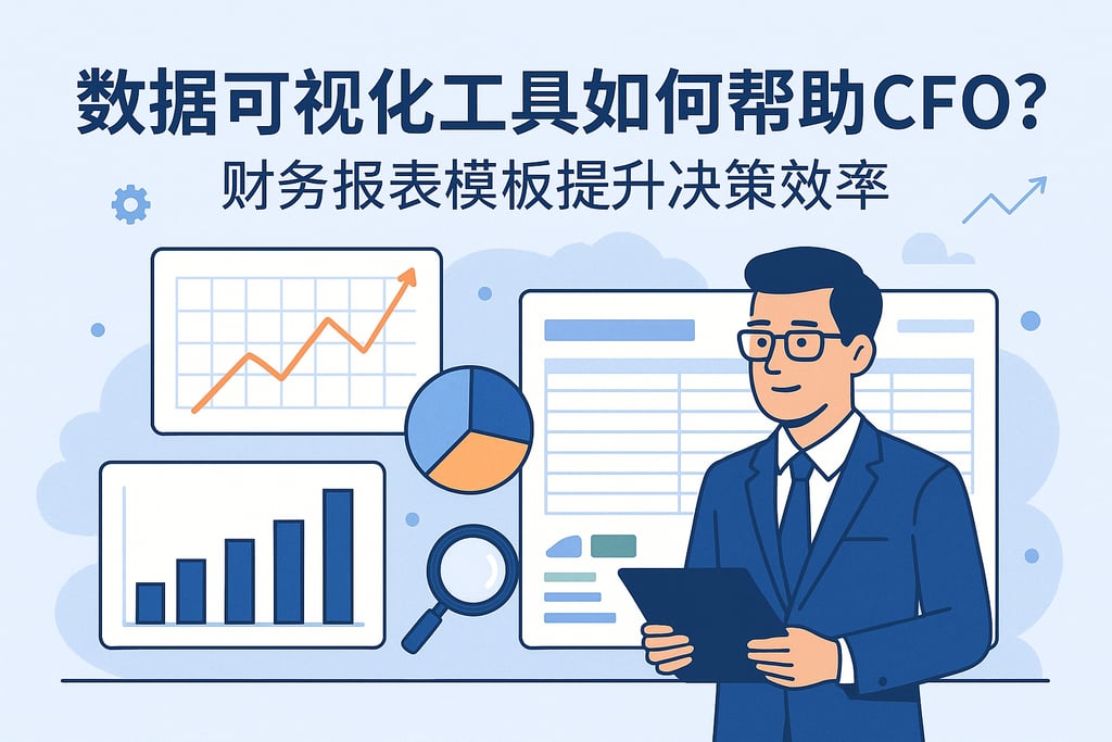 数据可视化工具如何帮助CFO？财务报表模板提升决策效率