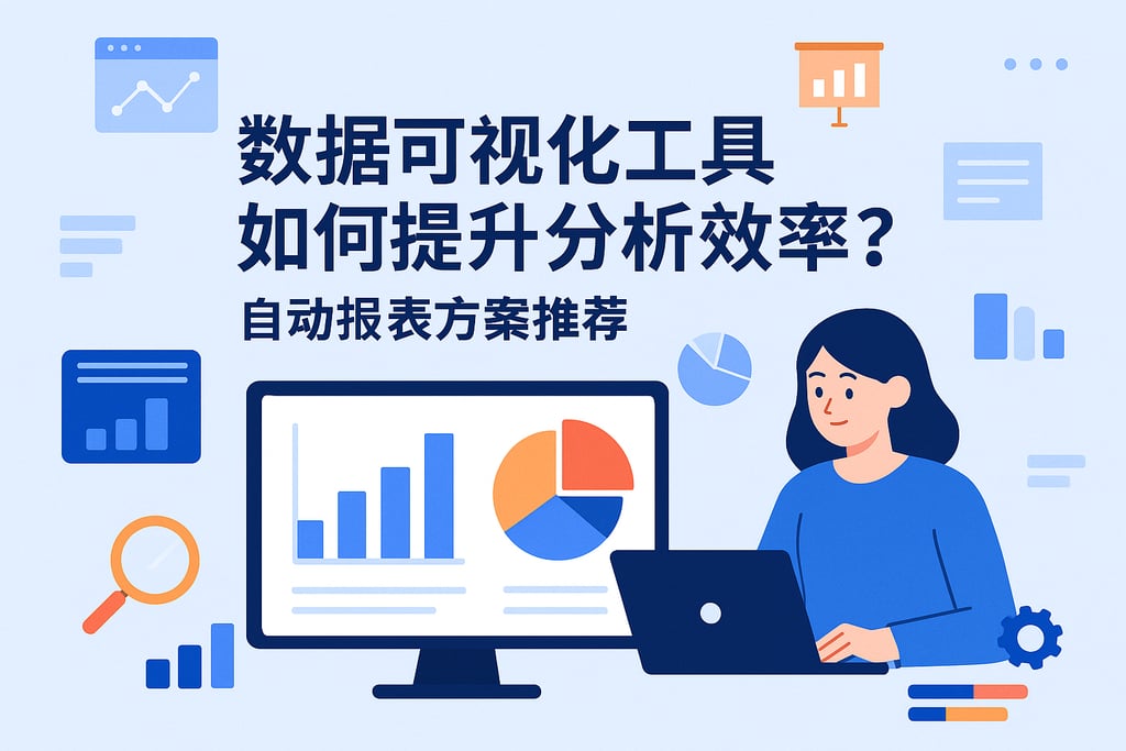 数据可视化工具如何提升分析效率？自动报表方案推荐