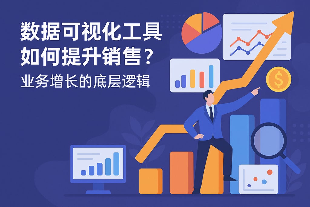 数据可视化工具如何提升销售？业务增长的底层逻辑