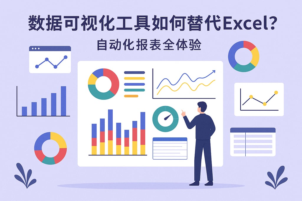 数据可视化工具如何替代Excel？自动化报表全体验