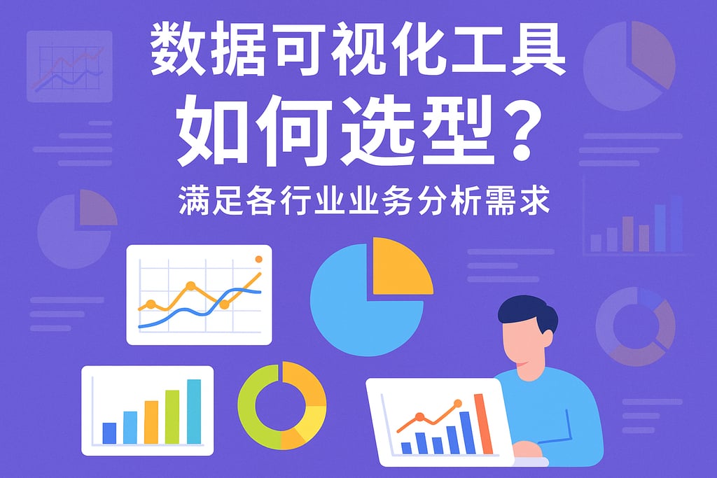 数据可视化工具如何选型？满足各行业业务分析需求
