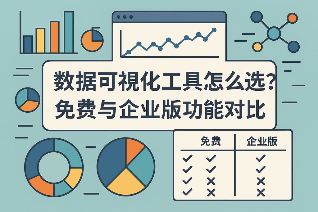 数据可视化工具怎么选？免费与企业版功能对比