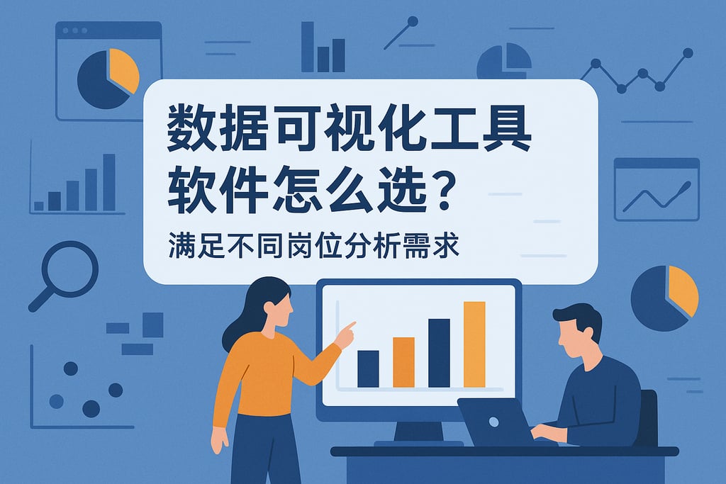 数据可视化工具软件怎么选？满足不同岗位分析需求
